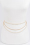 Pearl Layered Chain Belt