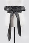 Faux Leather Kimono Belt