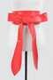 Faux Leather Kimono Belt