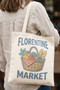 Fame Florentine Market Tote Bag