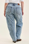 Judy Blue Full Size High Waist Marlow Arc Leg Jeans with Double Waistband Plus Size