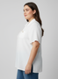 Zip-Front Collared Utility Knit Top​​​