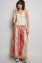 POL Star Printed Lightweight Ribbed Knit Cami