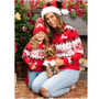 Christmas parent-child Christmas jacquard sweater