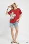 Umgee Mineral Wash French Terry Top