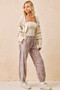 BiBi Side Lines Leopard Track Pants
