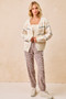 BiBi Side Lines Leopard Track Pants