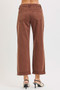 RISEN Full Size Tummy Control Mid Rise Ankle Barrel Baggy Plus Size