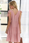 ADORA V-Neck Tie Shoulder Dress