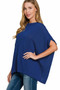 Zenana Drop Shoulder Short Sleeve Knit Top