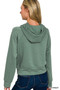 Zenana Drawstring Scuba Hoodie