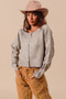 SO ME Two Tone Leopard Vintage Print Button Up Cardigan