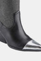 Weeboo Chunky Heel Rhinestone Western Cowboy Boots