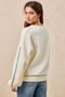 BiBi Cactus Embroidered Fleece Sweatshirt