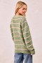 BiBi Striped Long Sleeve Sweater