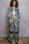 POL Floral Printed Woven Wide Leg Drawstring Pants