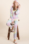 BiBi Tie Dye French Terry Casual Pants