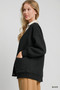 Umgee Button-Up Jacquard Cardigan