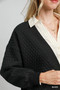 Umgee Button-Up Jacquard Cardigan