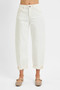 RISEN Full Size High Rise Barrel Cropped Jeans Plus Size