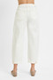 RISEN Full Size High Rise Barrel Cropped Jeans Plus Size