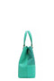 Nicole Lee USA Monogram Pattern Handbag with Rhinestones Decor