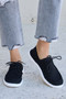 Forever Link Flat Round Toe Lace-Up Sneakers
