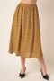 Mittoshop Printed Midi Skirt