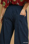 Umgee Wide-Leg Corduroy Pants