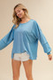BiBi Oversized Pocket Front Sweatshirt
