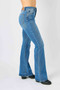 Judy Blue Full Size High-Waisted Classic Flare Jeans Plus Size