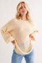 And The Why Sequined Light Weight Pullover Sweater
