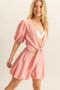 HYFVE Front Tie Top and Bubble Hem Shorts