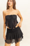 HYFVE Lace Bustier Flowy Tube Top