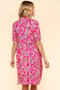 Haptics Johnny Collar Babydoll Dress with Side Pockets