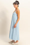 HYFVE Dyed V-Neck Loose Dress