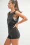 MONO B Mineral Wash Vintage Romper