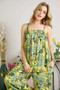 ADORA Elastic Detail Tropical Jumpsuit
