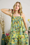 ADORA Elastic Detail Tropical Jumpsuit
