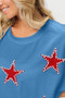 BiBi Fourth Of July Terry T-Shirt