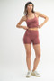 MONO B Venice Cloud Light Contour Biker Shorts