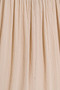 Zenana Woven Crinkle Smocked Waist Maxi Skirt W Pockets