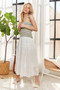 ADORA Zigzag Pattern Stripe Rib Knit Cami