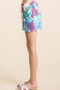 BiBi Tie Dye French Terry Casual Shorts