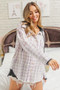 BiBi Casual Check Shirts With Hood