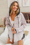 BiBi Casual Check Shirts With Hood