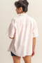 HYFVE Short Sleeve Button Down Oversized Shirt