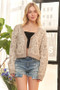 ADORA Button Down Crop Sweater Cardigan