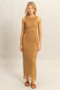 HYFVE Sleeveless Crochet Open Back Maxi Dress