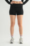 MONO B Ribbed Foldover Waist Shorts